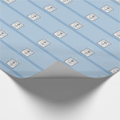 Zoon, eerste communiqué, zilveren Chalice Cadeaupapier (Hoek)