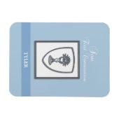 Zoon, eerste communiqué, zilveren Chalice Magneet (Horizontaal)