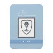 Zoon, eerste communiqué, zilveren Chalice Magneet (Verticaal)