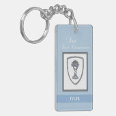 Zoon, eerste communiqué, zilveren Chalice Sleutelhanger (Voorkant Links)