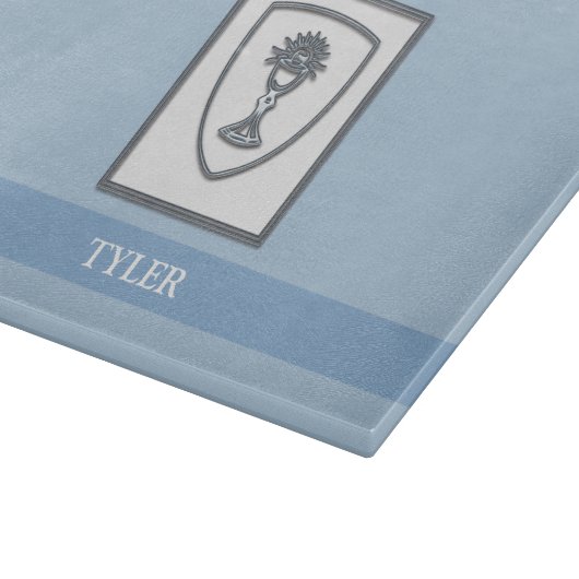 Zoon, eerste communiqué, zilveren Chalice Snijplank (Hoek)