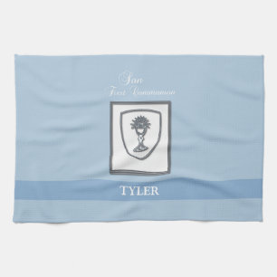 Zoon, eerste communiqué, zilveren Chalice Theedoek