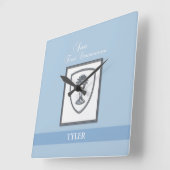 Zoon, eerste communiqué, zilveren Chalice Vierkante Klok (Hoek)