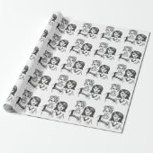 Zoon en Dochter Dag Cadeaupapier (Uitgerold)