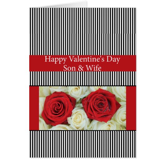 Zoon en dochter in de Rozen van Happy Valentijnsda (Voorkant)