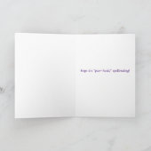 Zoon en dochter in de wet Happy Halloween Black Ca Kaart (Binnen)