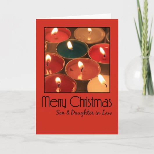 Zoon en dochter van Merry kerstkaart Feestdagen Kaart (Voorkant)