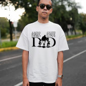 Zoon en dochter's eerste held - DAD T-shirt