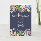 Zoon- en familiepaasverslaafden van Risen Christus Kaart (Voorkant)