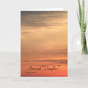 Zoon en Kaart van Jubileum "Daughter"
