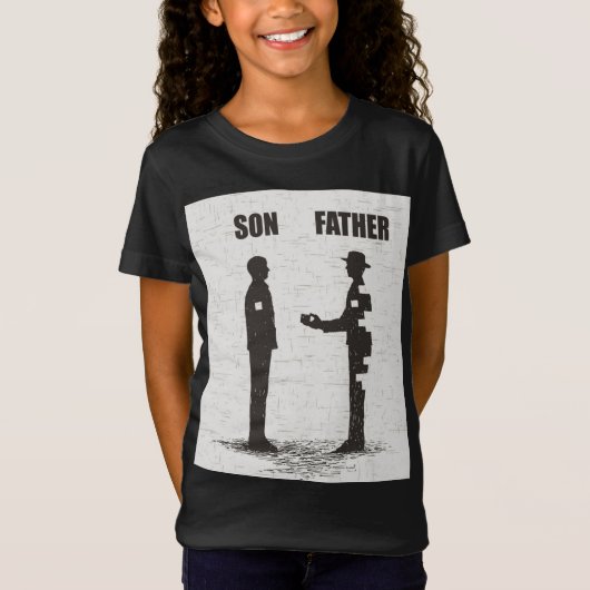Zoon en vader t-shirt (Voorkant)