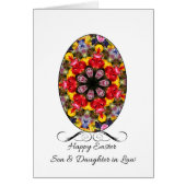 Zoon en vrouw Happy Paast (Voorkant)