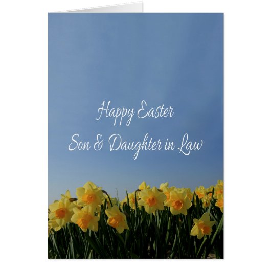 Zoon en vrouw Happy Paast (Voorkant)