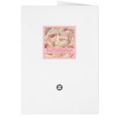 Zoon en vrouw Happy Valentine's Day Rozen (Achterkant)