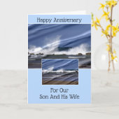 Zoon- en weduwschap-Jubileum Kaart (Gele Bloem)