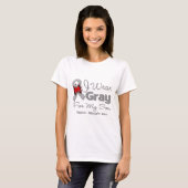 Zoon - Grijze lint T-shirt (Voorkant volledig)