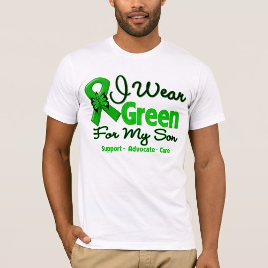 Zoon - groen bewustzijn lint t-shirt (Voorkant)