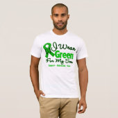 Zoon - groen bewustzijn lint t-shirt (Voorkant volledig)