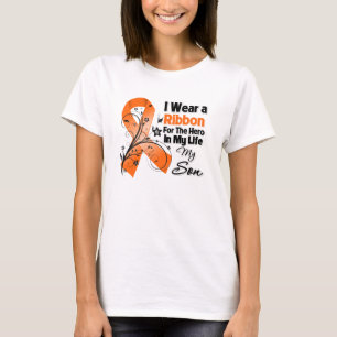 Zoon Hero in mijn leven leukemie T-shirt