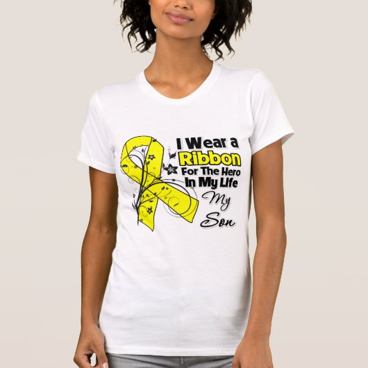 Zoon Hero in mijn leven Sarcoma T-shirt (Voorkant)