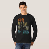 Zoon het Man de mythe de Viking T-shirt (Voorkant volledig)