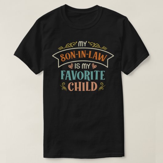 Zoon in de wet 30 t-shirt (Design voorkant)
