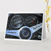 Zoon in de wet Happy Vaderdag Kaart (Gele Bloem)