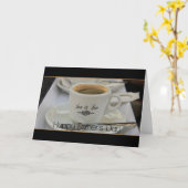 Zoon in de wet Happy Vaderdag Kaart (Gele Bloem)