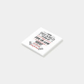 Zoon in de wet van de Geweldige tandarts Post-it® Notes (Schuin)