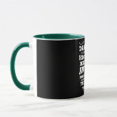 Zoon in de wet van een vrijmakende Geweldige moede Mok (Links)