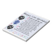 Zoon in het gedicht van de wet - 50th Birthday des Notitieblok (Linkerzijde)