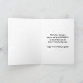 Zoon-in-law Birthday, grappig, meer als wetten! Kaart (Binnen)