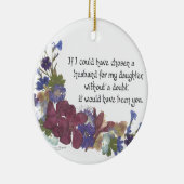 Zoon-in-law cadeau keramisch ornament (Rechts)