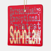 Zoon in Law Extraordinaire Keramisch Ornament (Links)