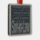 Zoon in Law Extraordinaire Metalen Ornament (Rechts)