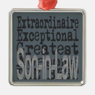 Zoon in Law Extraordinaire Metalen Ornament