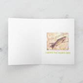 Zoon in Law Golf Lover Kaart (Binnen)