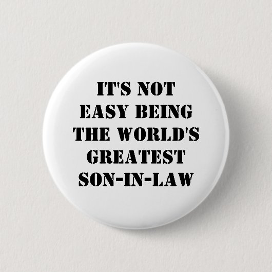 Zoon-in-law Ronde Button 5,7 Cm (Voorkant)