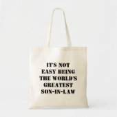 Zoon-in-law Tote Bag (Voorkant)