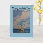 Zoon-in wet/de Kaart van Vaderdag (Gele Bloem)