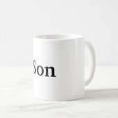 zoon koffiemok (Voorkant rechts)