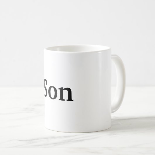 zoon koffiemok (Voorkant rechts)