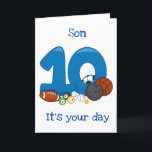 ***ZOON*** OP ZIJN "10e" VERJAARDAG KAART<br><div class="desc">GELUKKIG **10e VERJAARDAG ** VOOR U ZEER SPECIALE "ZOON" ~~ BEDANKT VOOR HET STOPPEN DOOR EEN VAN MIJN ACHT WINKELS.</div>