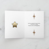 Zoon, patriottische kerstboom feestdagen kaart (Binnen)