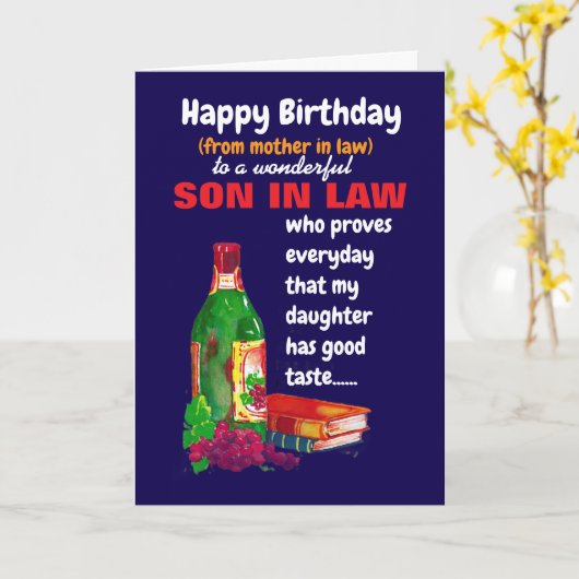 zoon rechtjarig kaart (Gele Bloem)