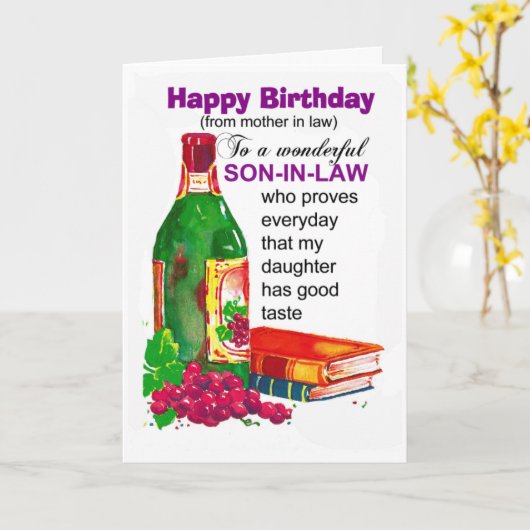 zoon rechtjarig kaart (Gele Bloem)