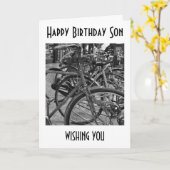 *ZOON" RIT VAN JE LEVEN - VERJAARDAG WENSEN KAART (Gele Bloem)