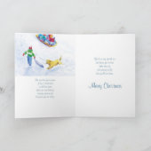 Zoon sinds u Klein was, Feestdagen Kaart (Binnen)