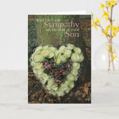 Zoon Sympathikaart met Rozen Kaart (Gele Bloem)