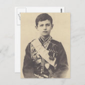 Zoon tsaar - ALEXIS ROMANOV van Rusland #085 Briefkaart (Voorkant / Achterkant)